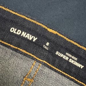 Old Navy High-Rise Super Skinny Jeans